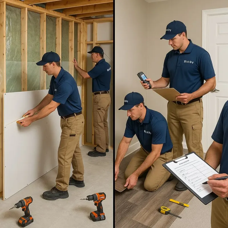 Repairs and Reconstruction process in Rossmoor, MD
